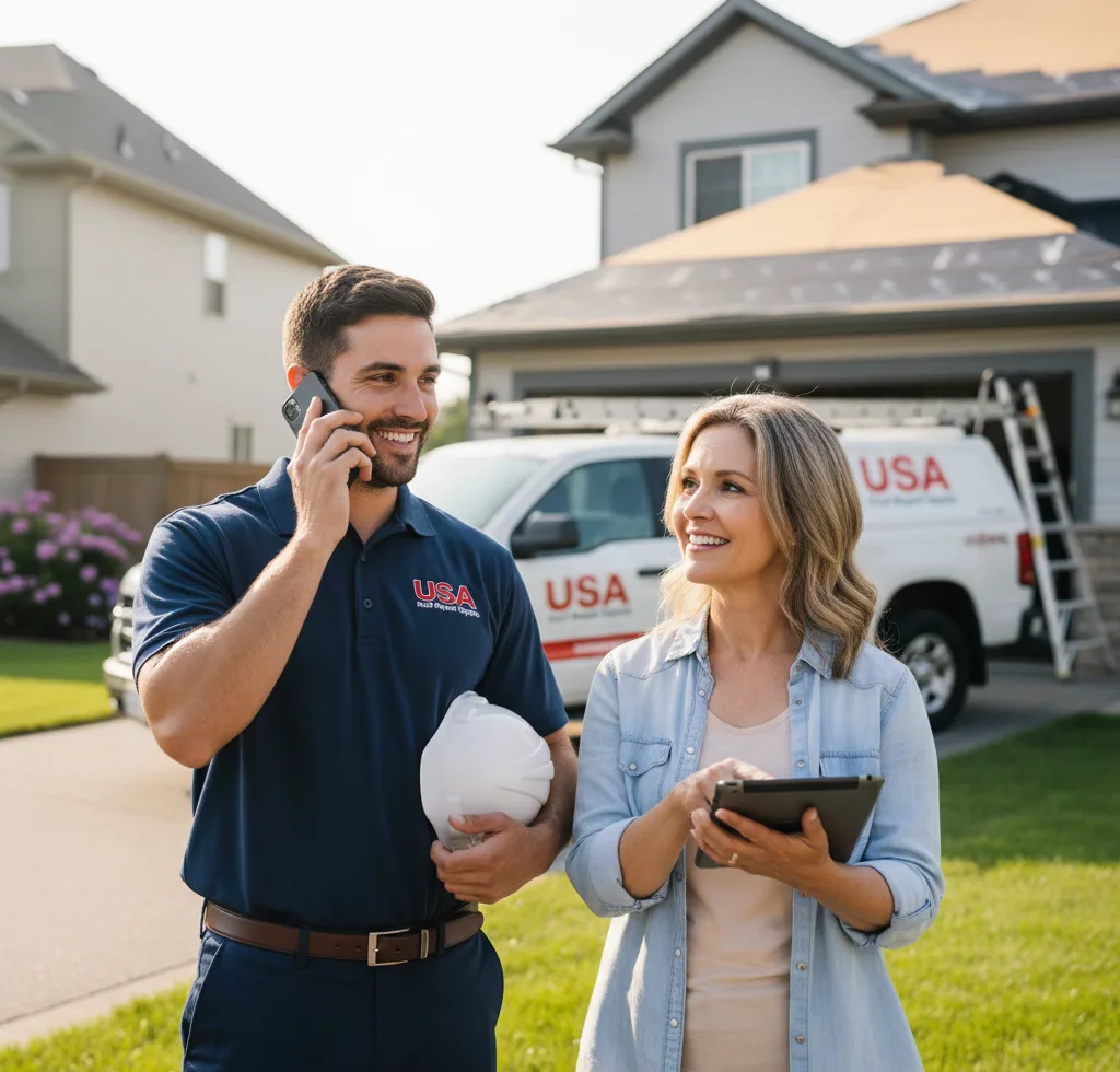 USA Roof Repair Experts customer support in Villa Hills